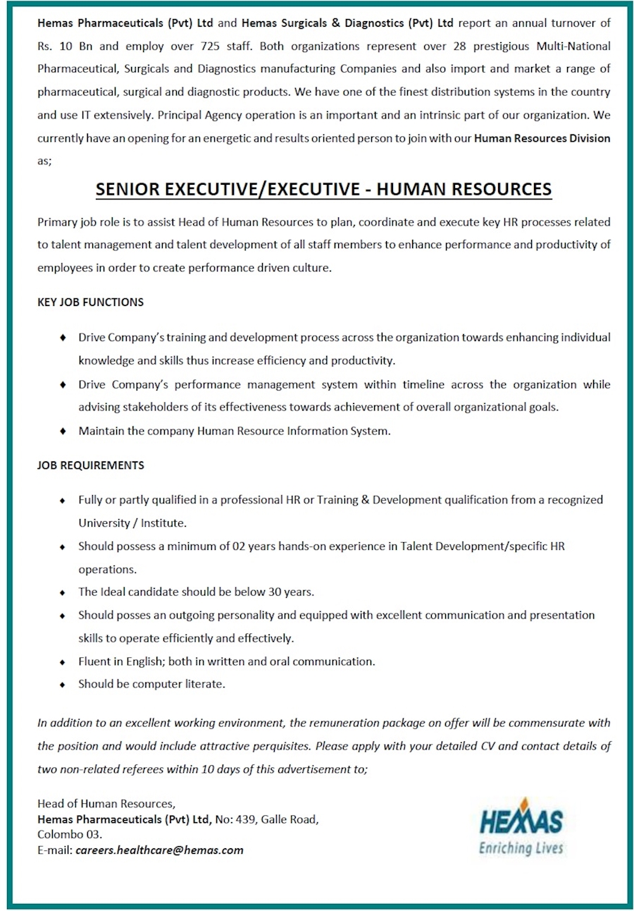 Com executive human resource jobs senior and executive