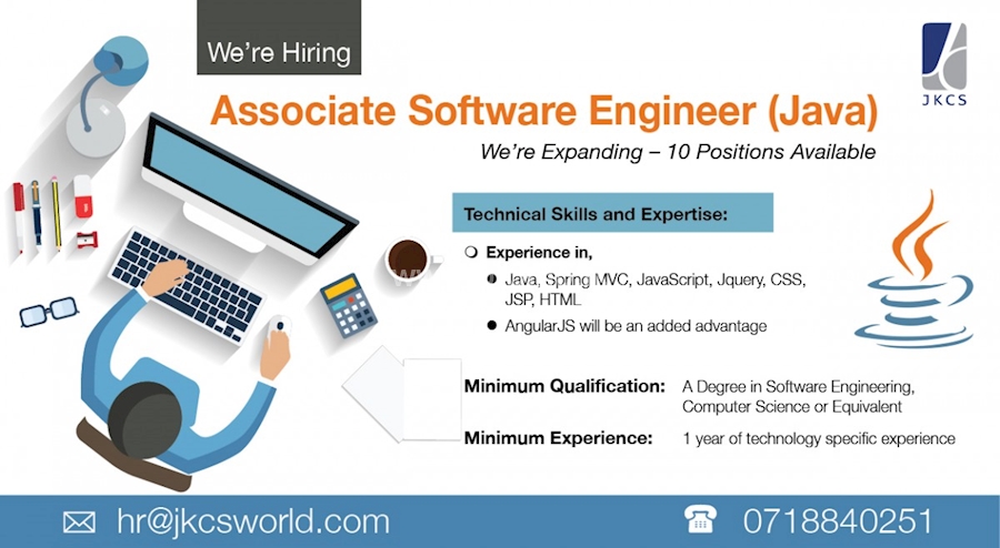 ASSOCIATE SOFTWARE ENGINEER (JAVA) at John Keells Holdings