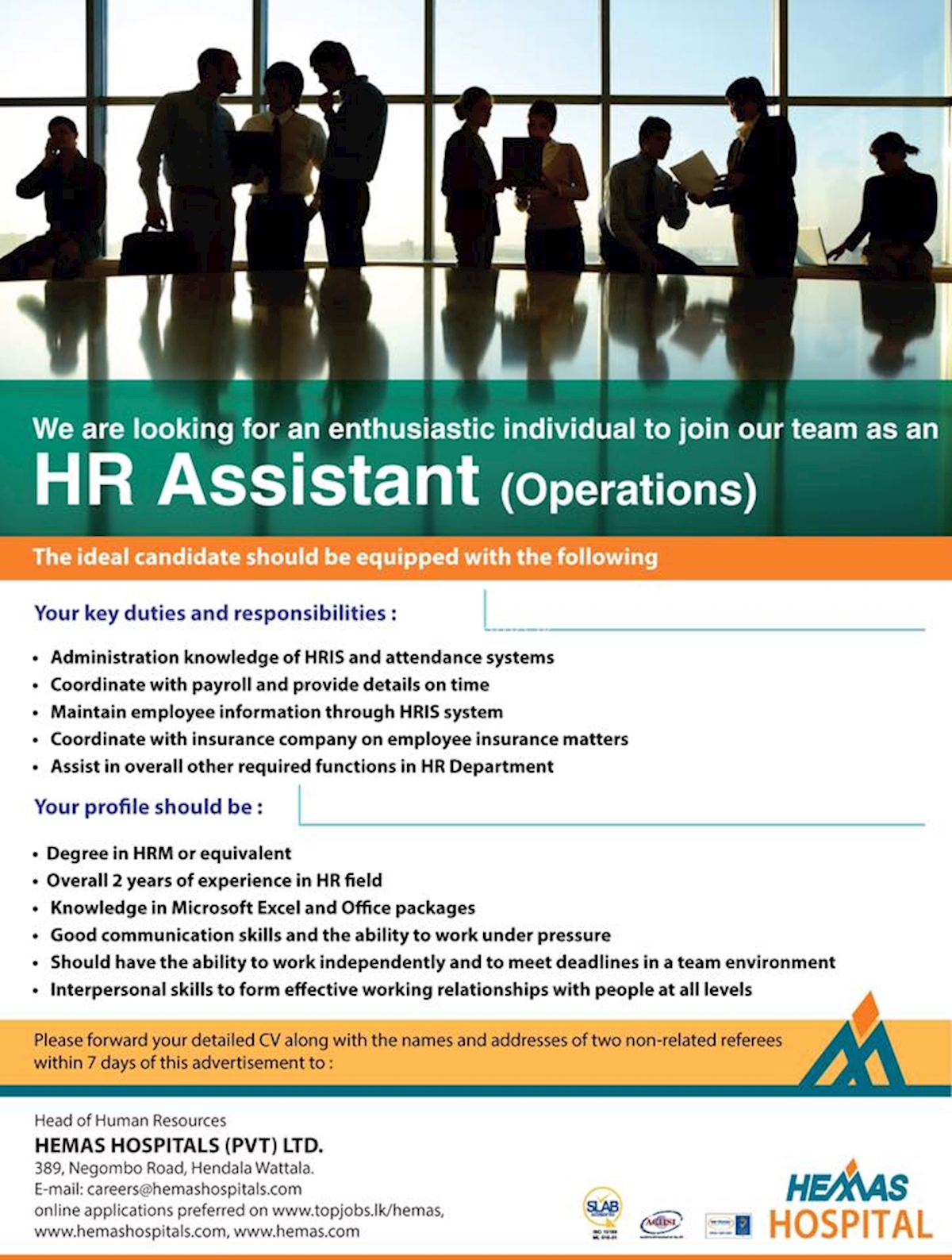 hr-assistant-operations-at-hemas-hospitals