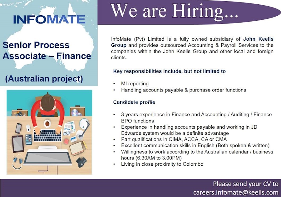 senior-process-associate-finance-australian-project-at-infomate