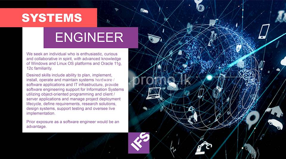 Systems Engineer at IFS Sri Lanka