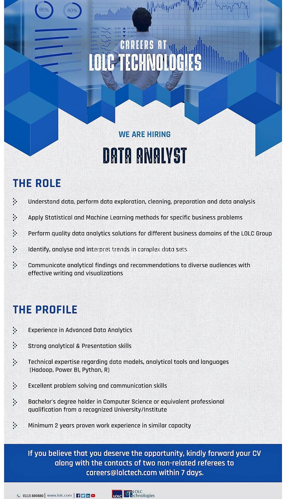 Data Analyst at LOLC