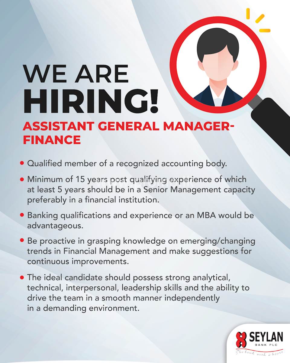 Assistant finance manager jobs in bangalore