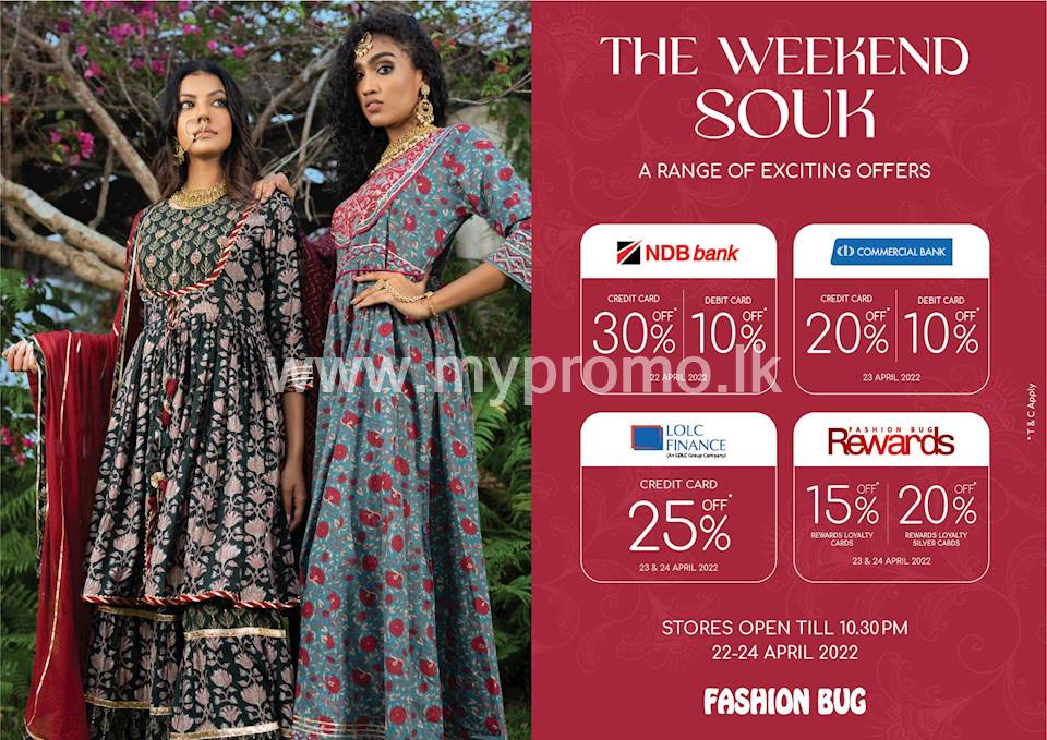 The Weekend Souk at Fashion Bug