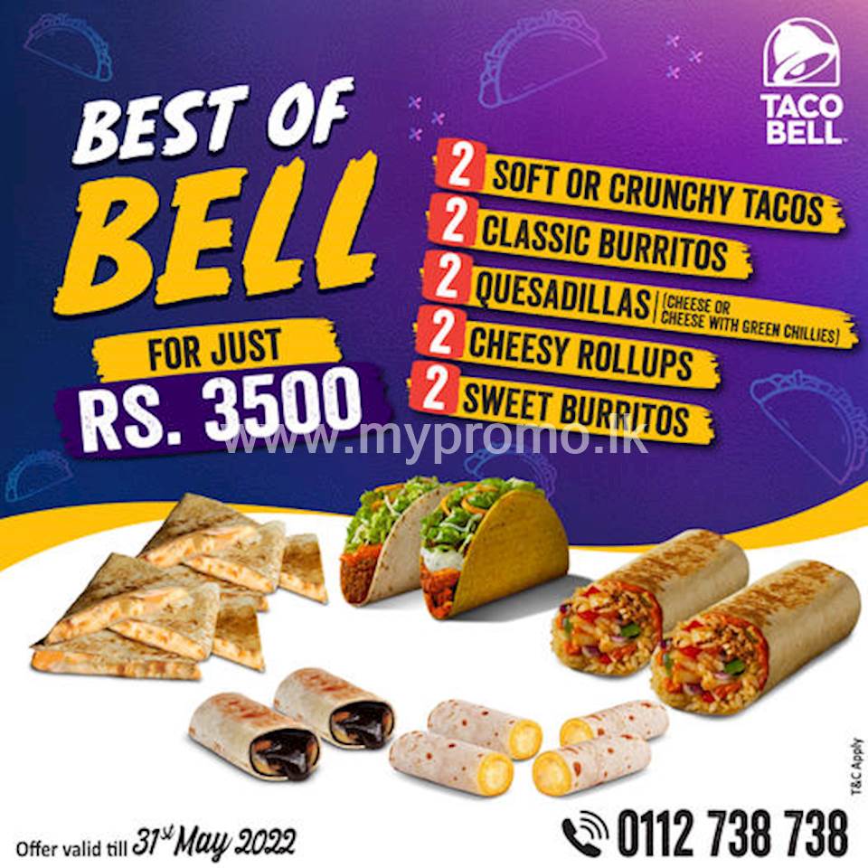 Enjoy The Best of Bell at Taco Bell