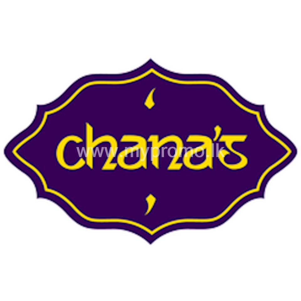 10% off on food for dine-in and takeaway for HNB Credit and Debit Cards at Chana's