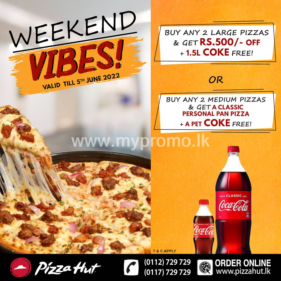 Pizza Hut's WEEKEND VIBES! 