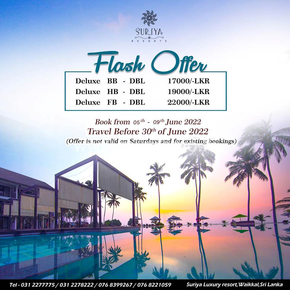 Flash Room Offer at Suriya Resort