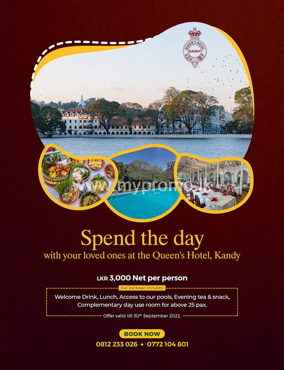 Day Outing at Queen's Hotel - Kandy