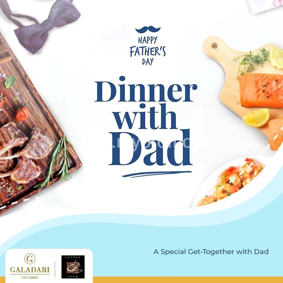 Dinner with Dad at Galadari Hotel for this Father's day