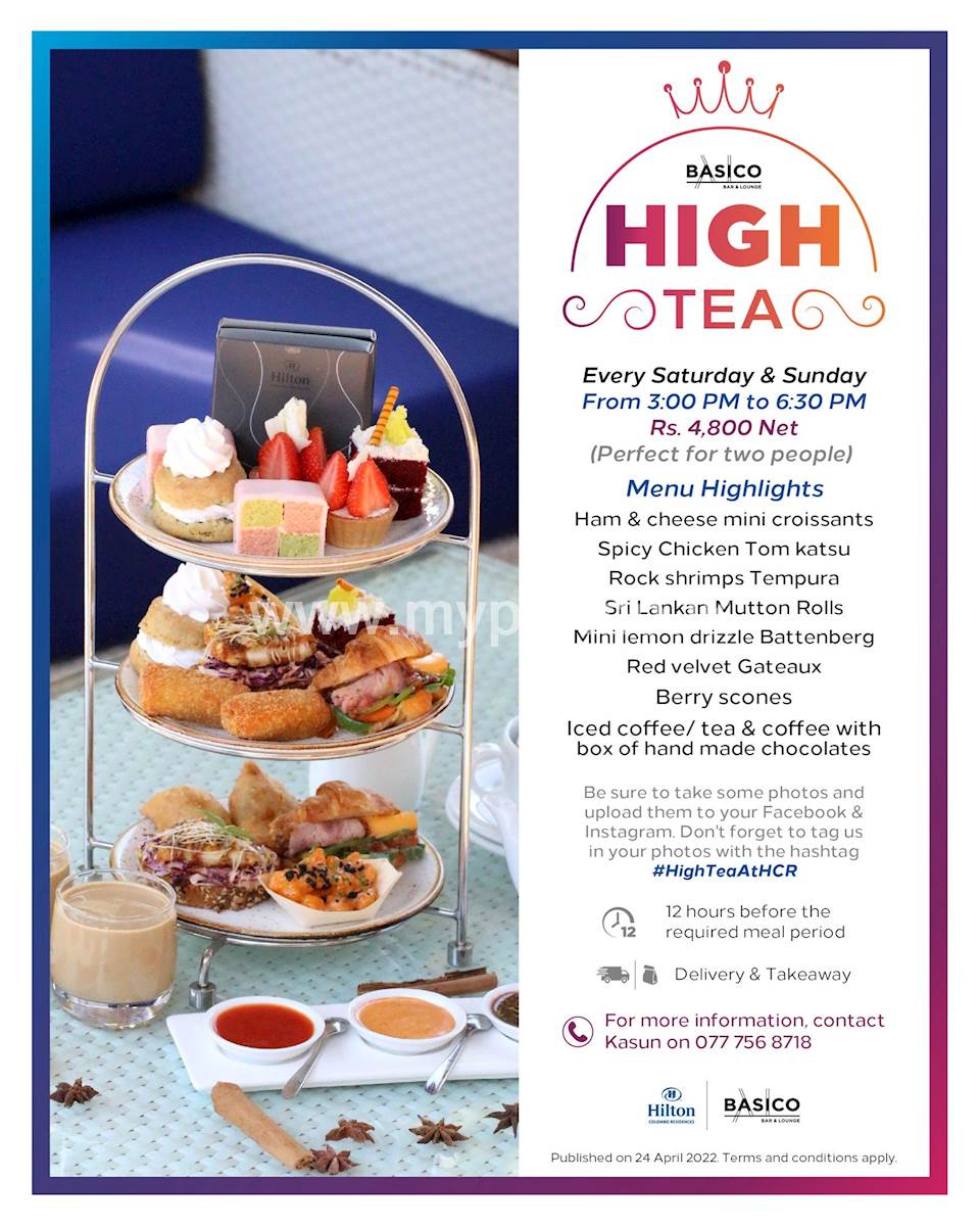  High Tea at Hilton Colombo Residences