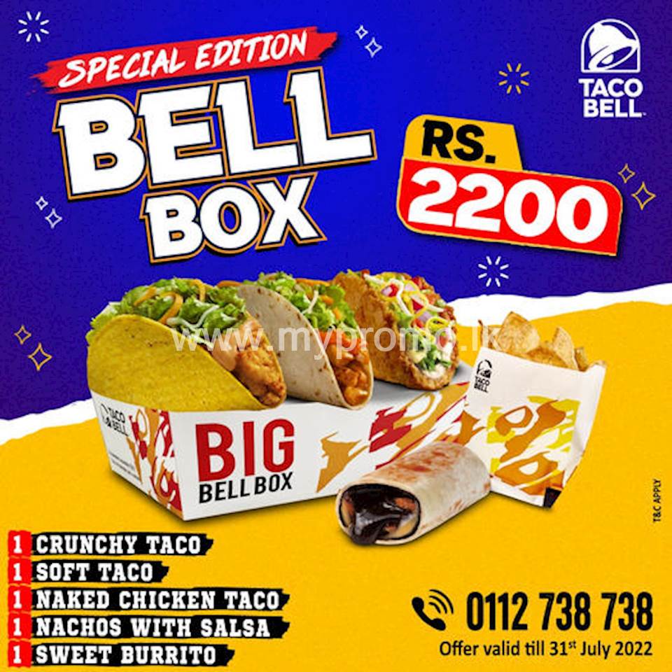 Special Edition Bell Box! at Taco Bell