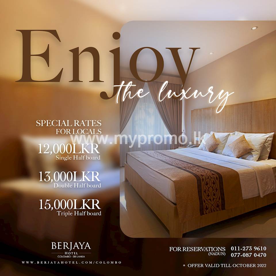 Enjoy the luxury at Berjaya hotel Colombo