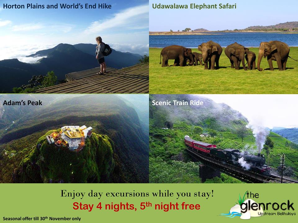 Promotion at The Glenrock till 30th November 2016
