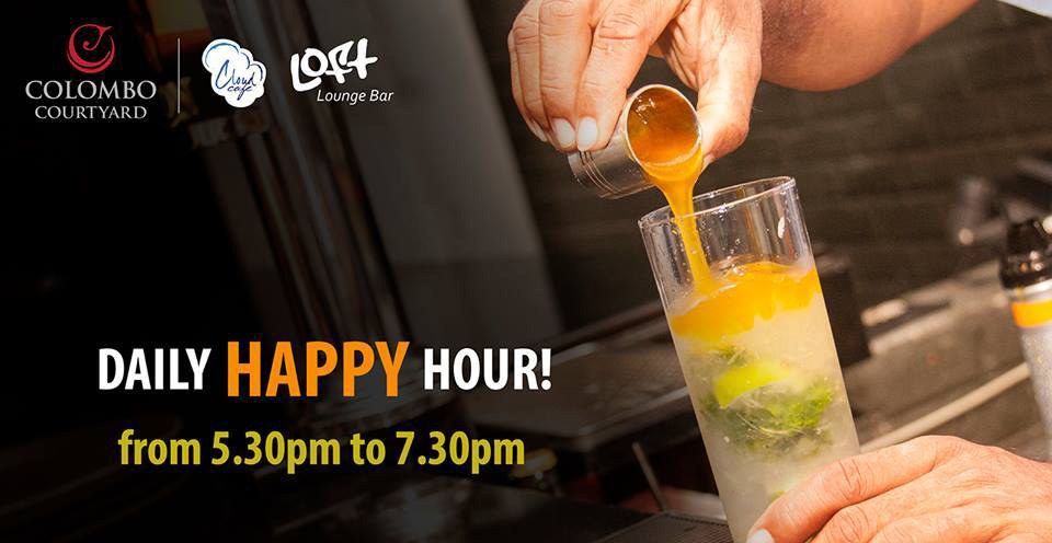 Happy Hour at LOFT LOUNGE BAR everyday