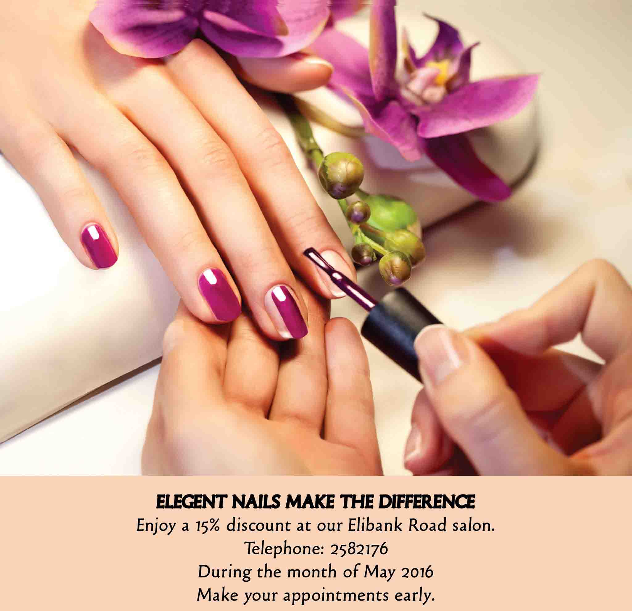 15% Discount at Ramani Fernando Elibank Road Salon till 31st May 2016