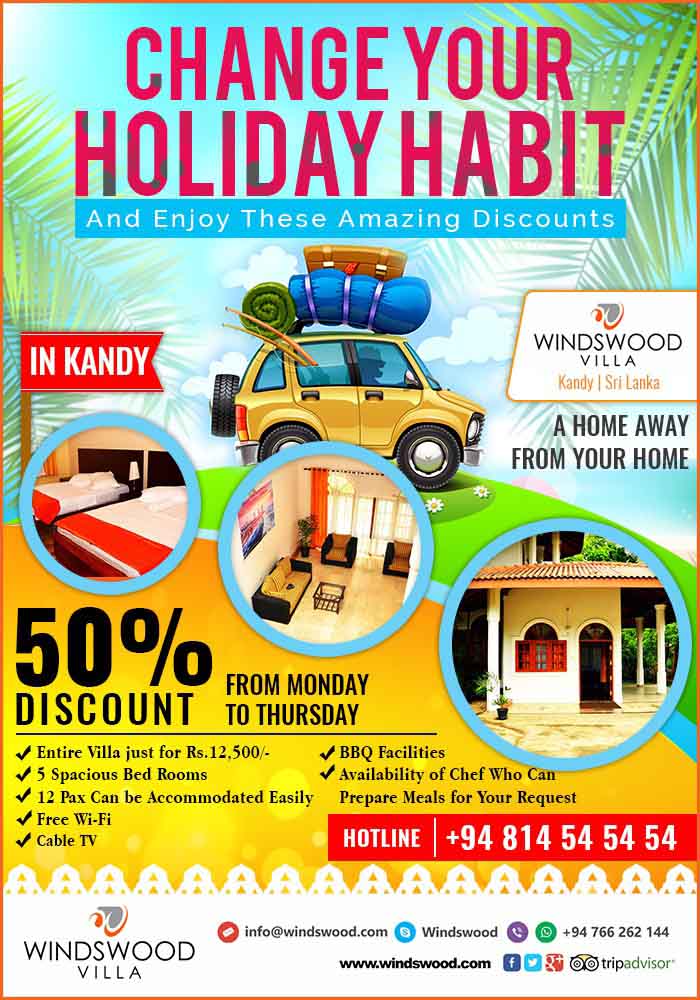 50% Discount at WINDSWOOD VILLA