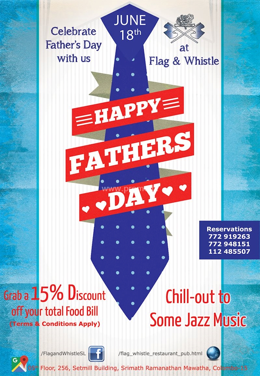 Celebrate this Father's Day with FLAG and WHISTLE