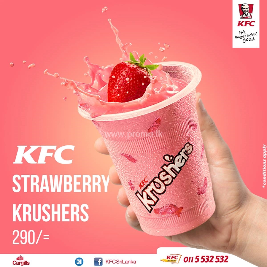 KFC Strawberry Krushers