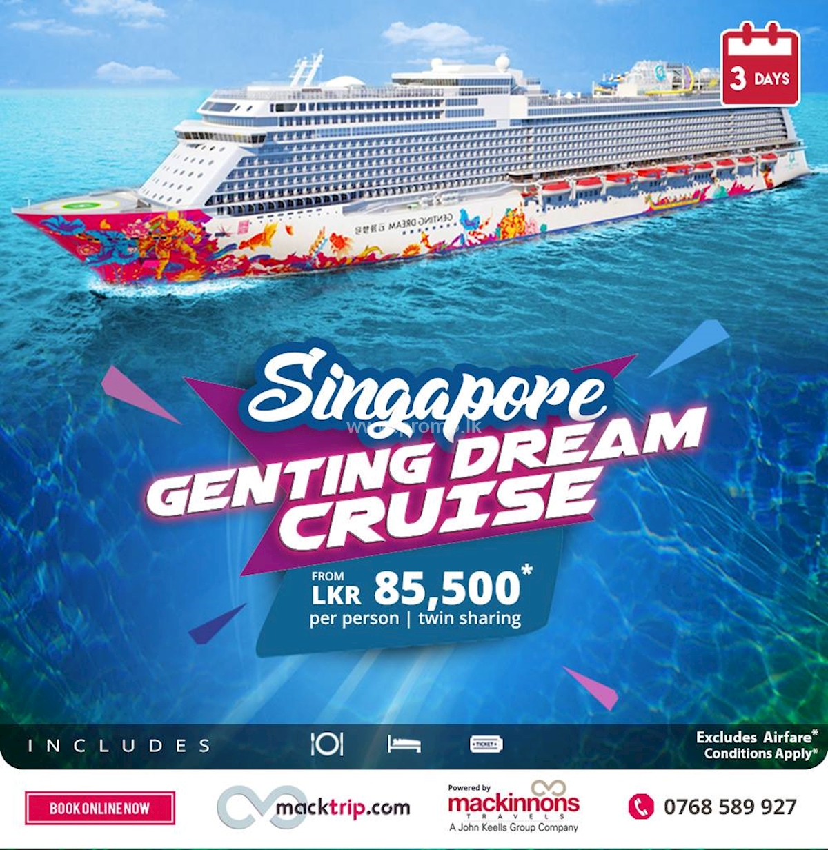 singapore cruise vacancy
