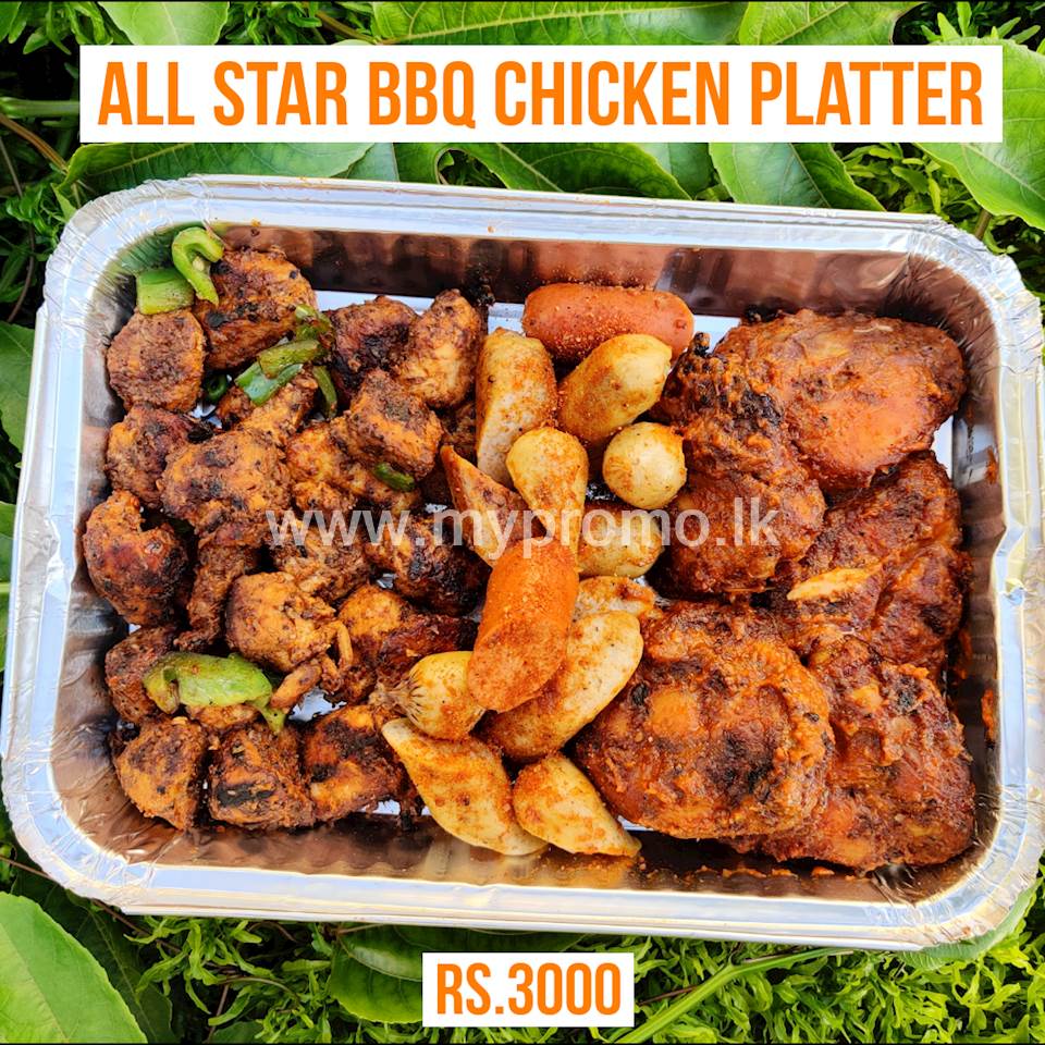 All Star BBQ Chicken Platter (Halal) by BBQ Junkies