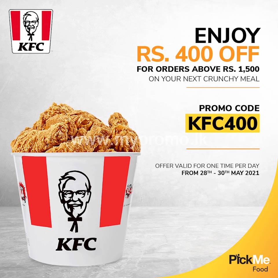 Enjoy saving of Rs. 400 for orders above Rs. 1500 on your next CRUNCHY ...