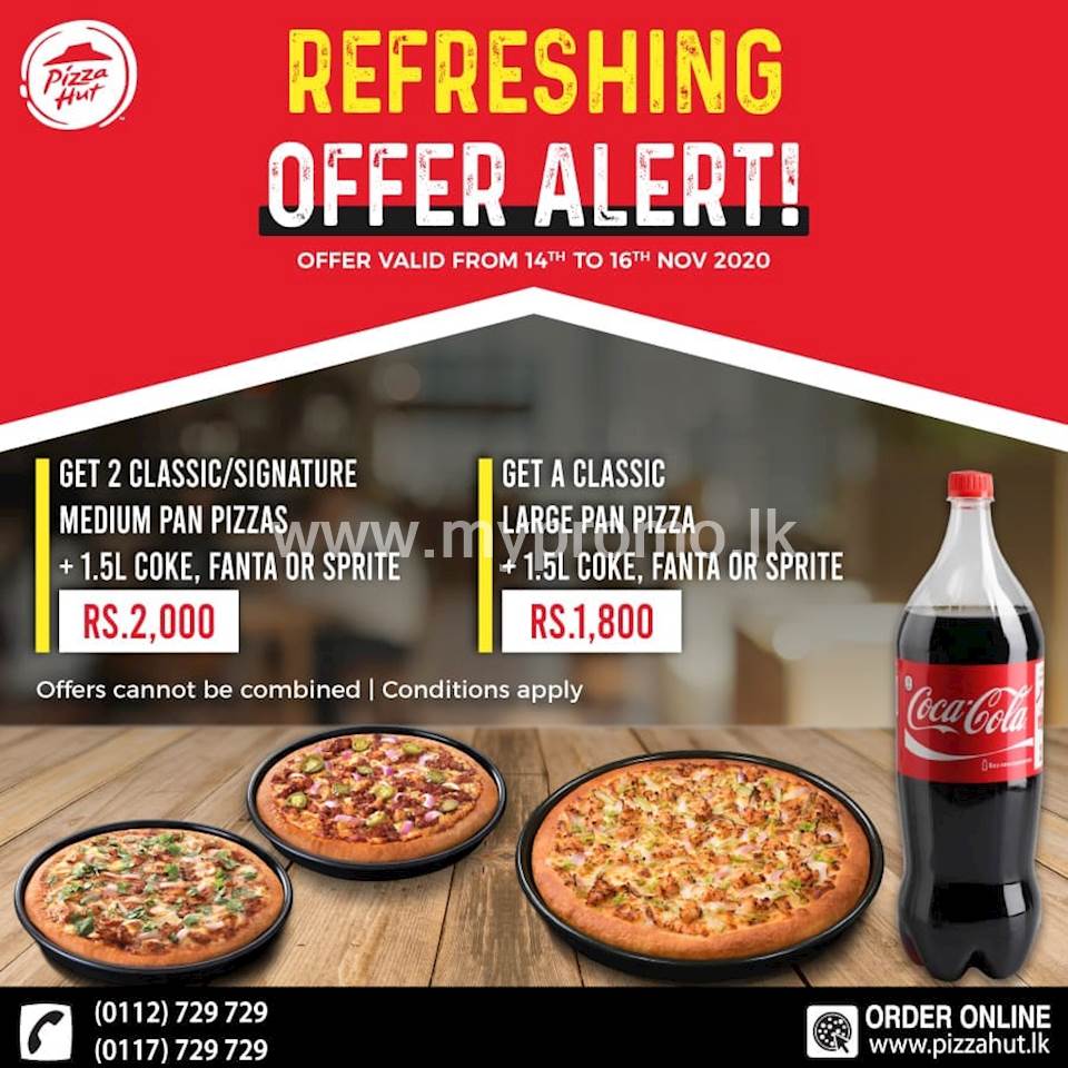 Classic and Signature Pizzas Offer Alert at Pizza Hut