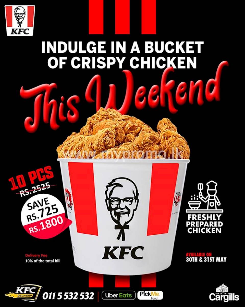 KFC Sri Lanka Weekend Offer