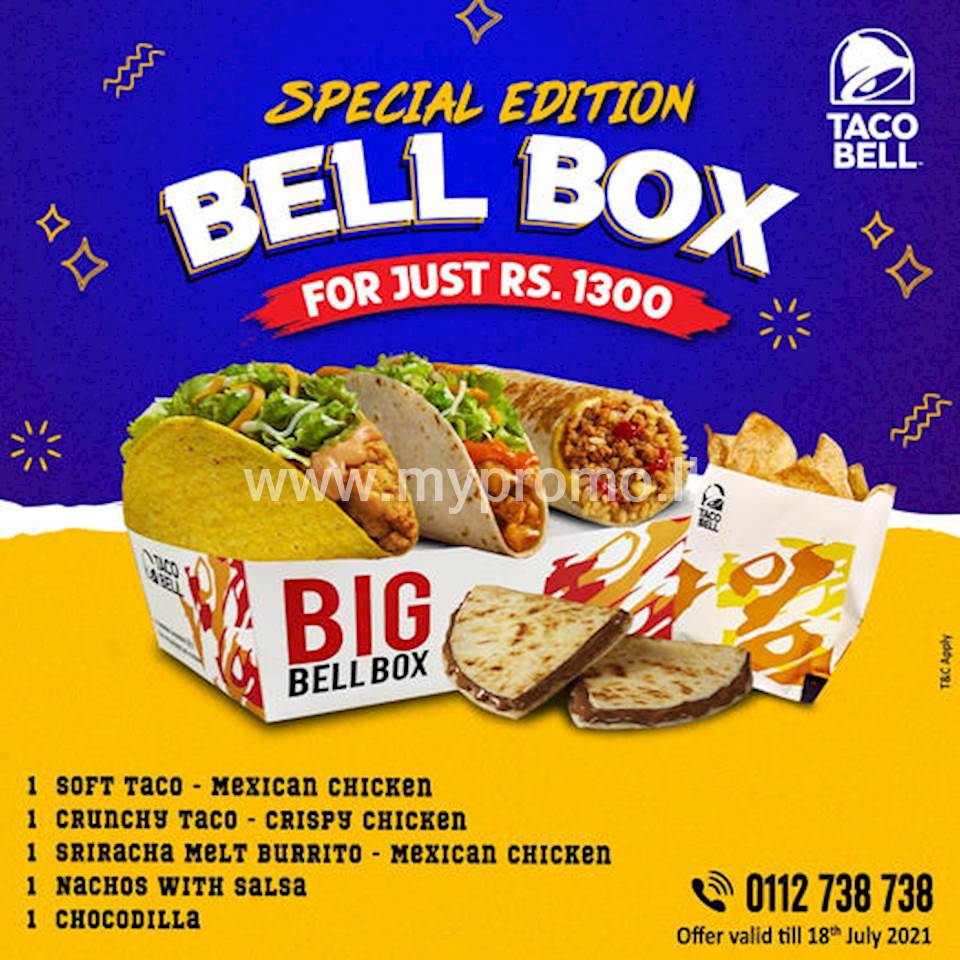 Special Edition Bell Box at Taco Bell