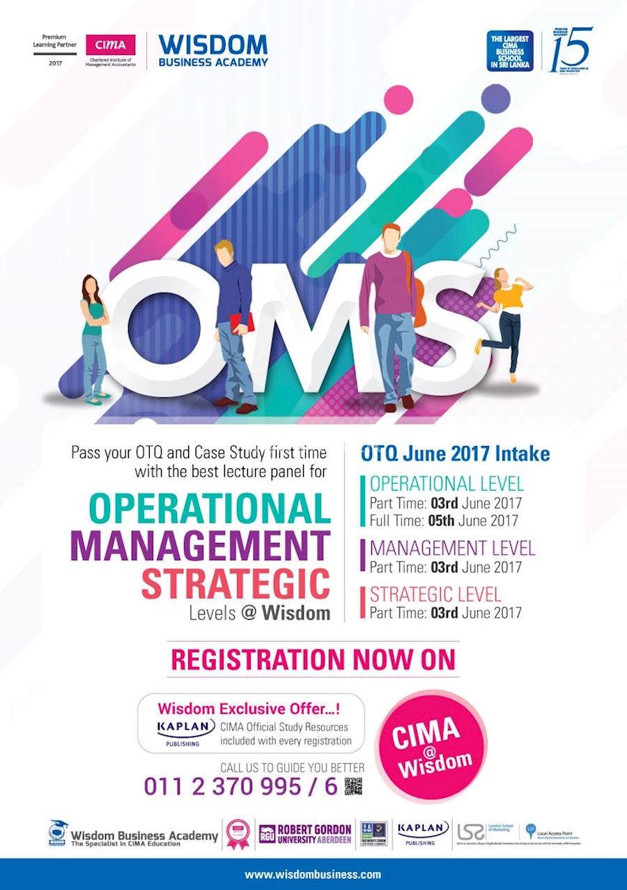 Exclusive Offer for OPERATIONAL MANAGEMENT STRATEGIC Levels at WISDOM BUSINESS ACADEMY