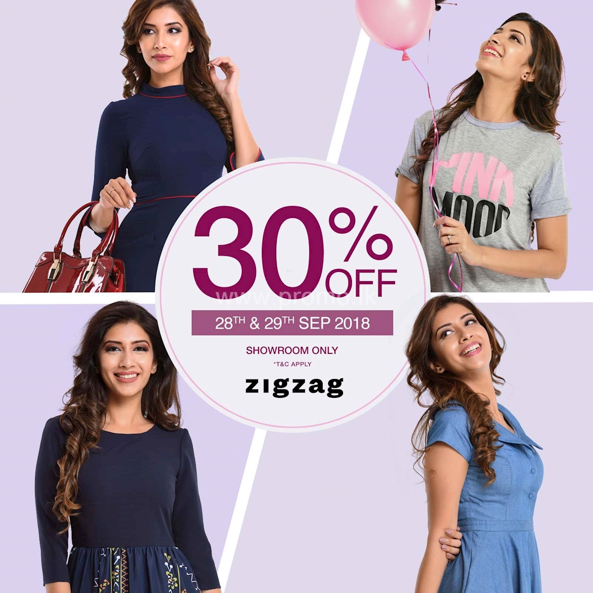 zig zag lk party frocks