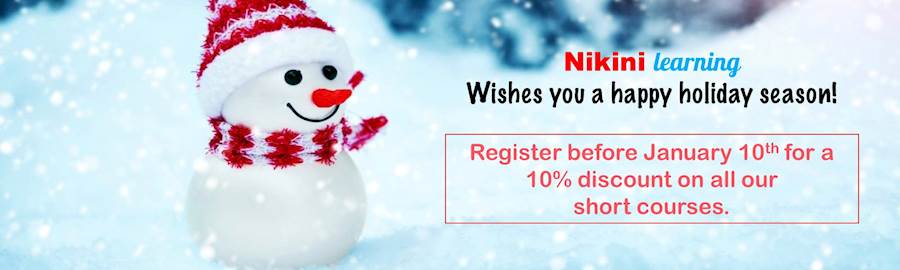 Register and get 10% Discount for Industrial courses before 10th Jauary 2017