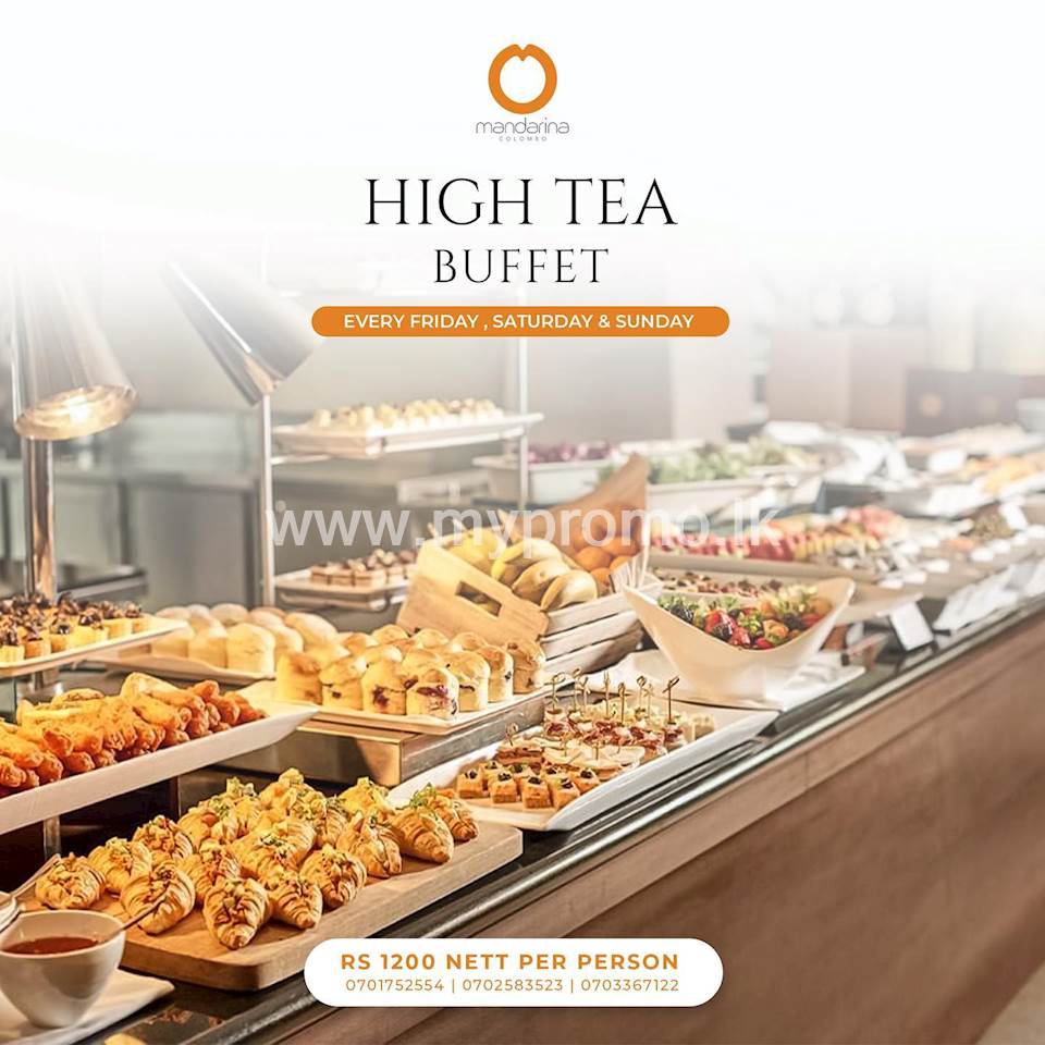 High Tea buffet at Mandarina Colombo