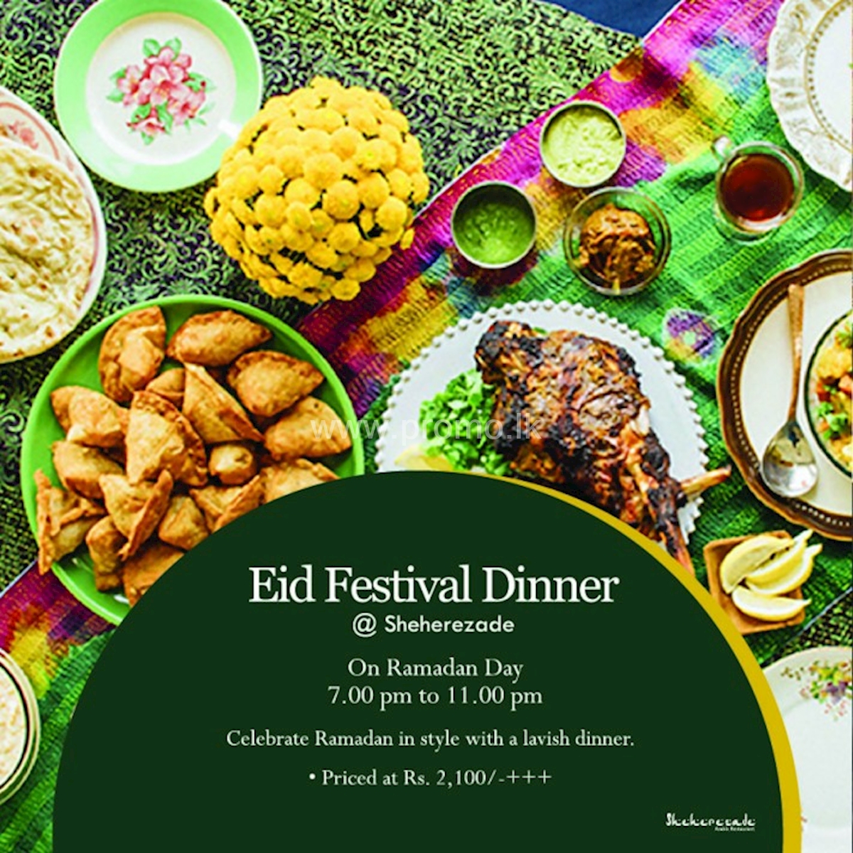 Eid Festival Dinner at Sheherezade