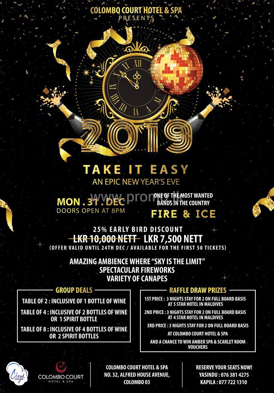 Enjoy 25 Off On An Epic New Year S Eve At Colombo Court Hotel And Spa