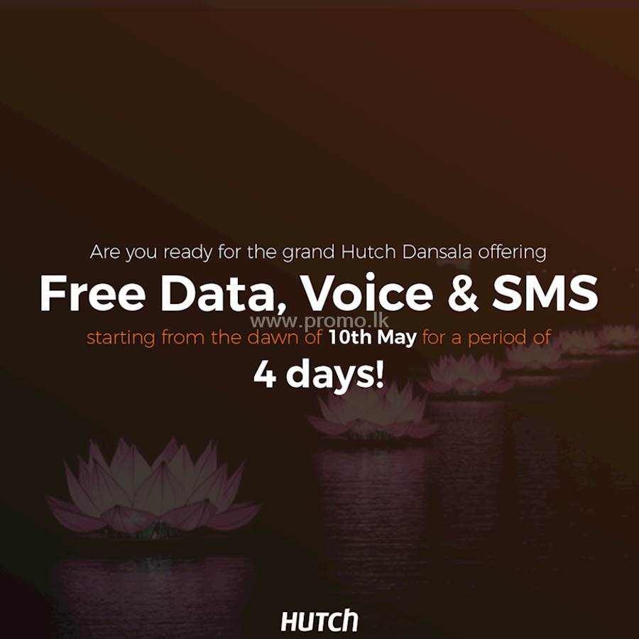 FREE DATA, VOICE and SMS for 4 Days from HUTCH