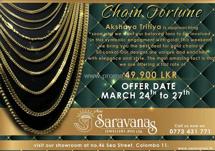 CHAIN FORTUNE from NEW SARAVANAS JEWELLERS