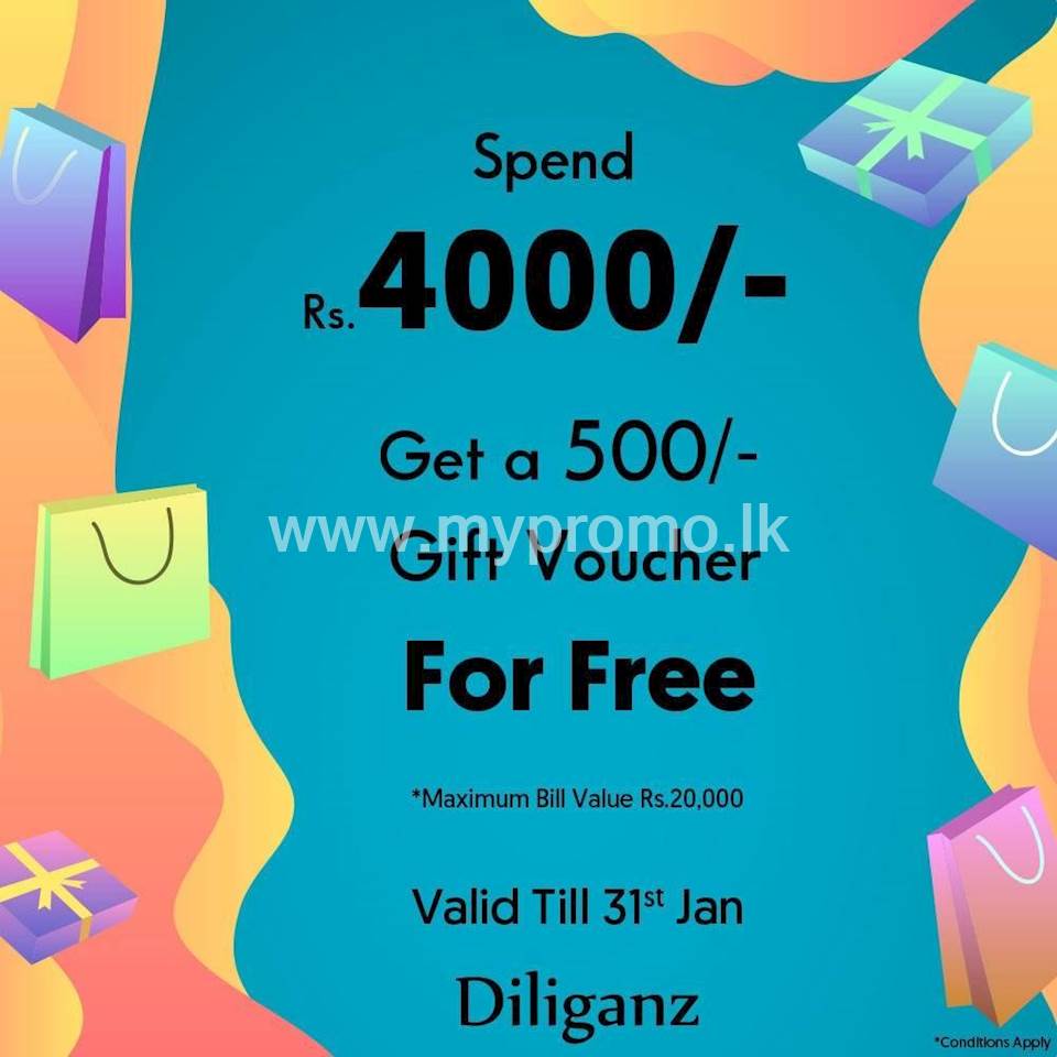Spend Rs 4 000 To Earn A Gift Voucher Worth Rs 500 At Diliganz spend-rs-4-000-to-earn-a-gift-voucher-worth-rs-500-at-diliganz