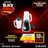 Enjoy 50% discount on Kenwood smoothie maker at this Black Friday sale from Singer