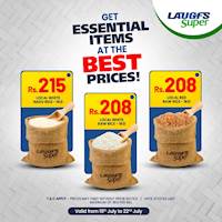 Get essential items at the best prices at LAUGFS