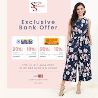Exclusive Bank Offers at Spring & Summer