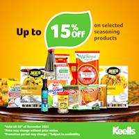 Purchase all your seasoning products from any Keells 