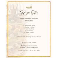 High Tea at Sponge