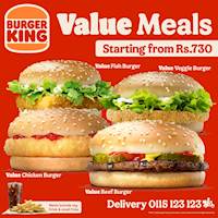 Value Meals from Burger King