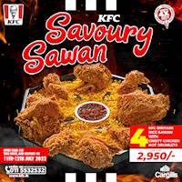 KFC Biriyani Rice Sawan with 4 pc H&C Chicken,4 Drumlets.
