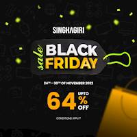 BLACK FRIDAY Deals: Enjoy massive discounts of up to 64% off from Singhagiri