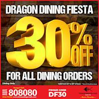Dragon Dining Fiesta at Chinese Dragon Cafe