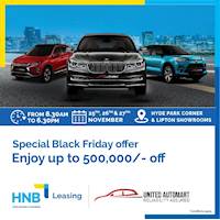Special Black Friday Offer with HNB Leasing