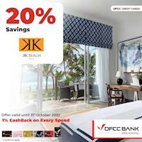 Enjoy 20% savings at KK Beach - Galle with DFCC Credit Cards!