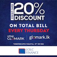 20% DISCOUNT at GLOMARK for LOLC Credit Cards 